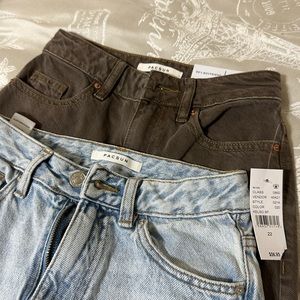 SOLDDDDD- 2 New Pacsun Boyfriend 90 Jeans size 22 (00).